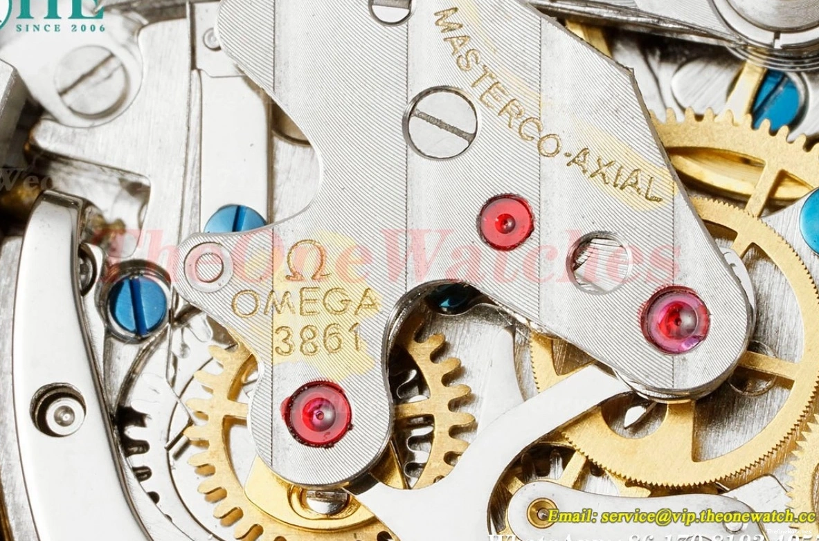 SS RMF White A7750 Mod SS Speedmaster Dial 41mm 0203